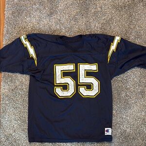 Chargers Junior Seau #55 Vintage Jersey